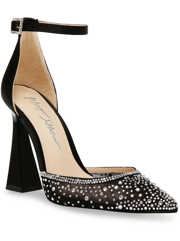 Women's Non-Slip Flats Viola Womens Rhinestone Pointed Toe Pumps