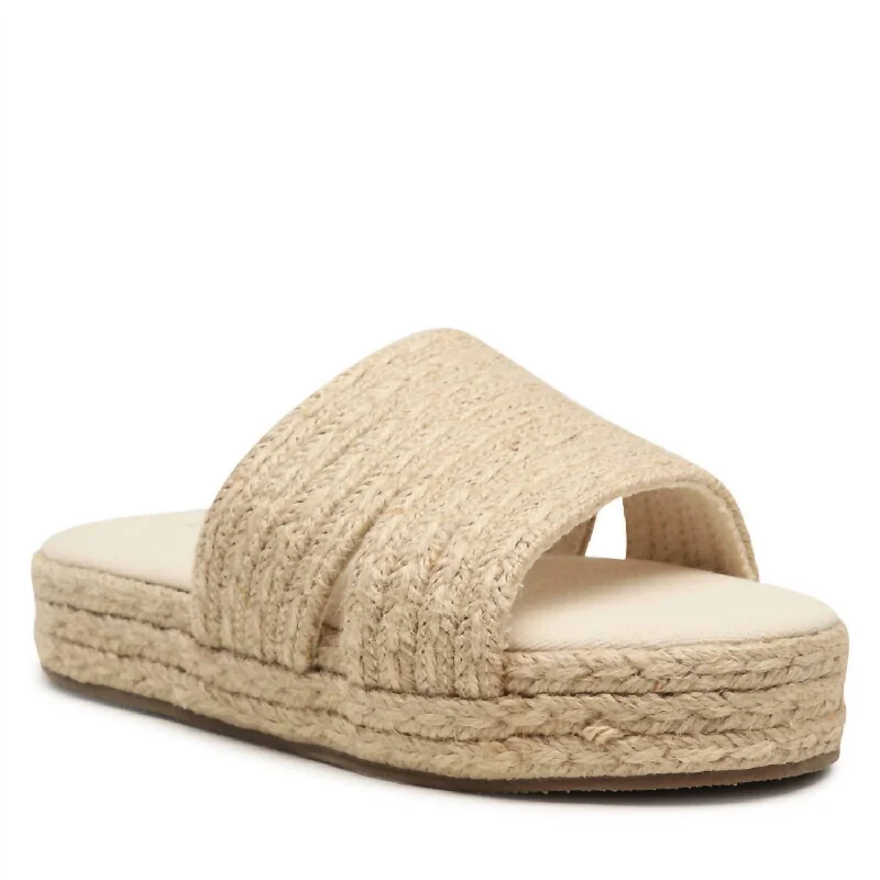 Flash Sale, Don't Miss Women's Fern Slide Sandal In Natural