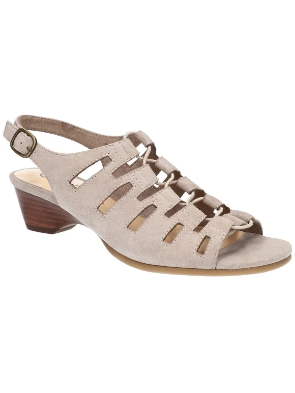 Mega Sale Zamira Womens Suede Ankle Strap Slingback Sandals