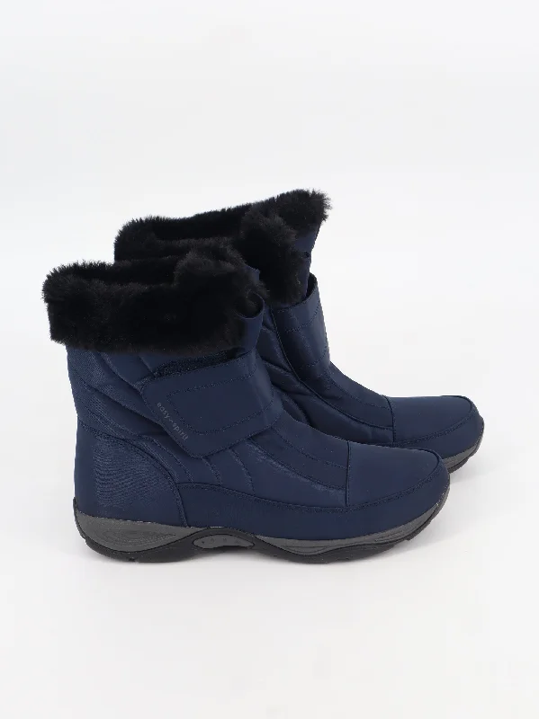 Catch Every Fashion Trend Women's Plain Snow Boots,Navy