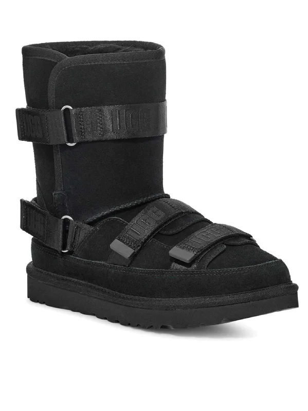 Chic Style, Always In Vogue Women's Cozy Hybrid Ankle Boots,Black