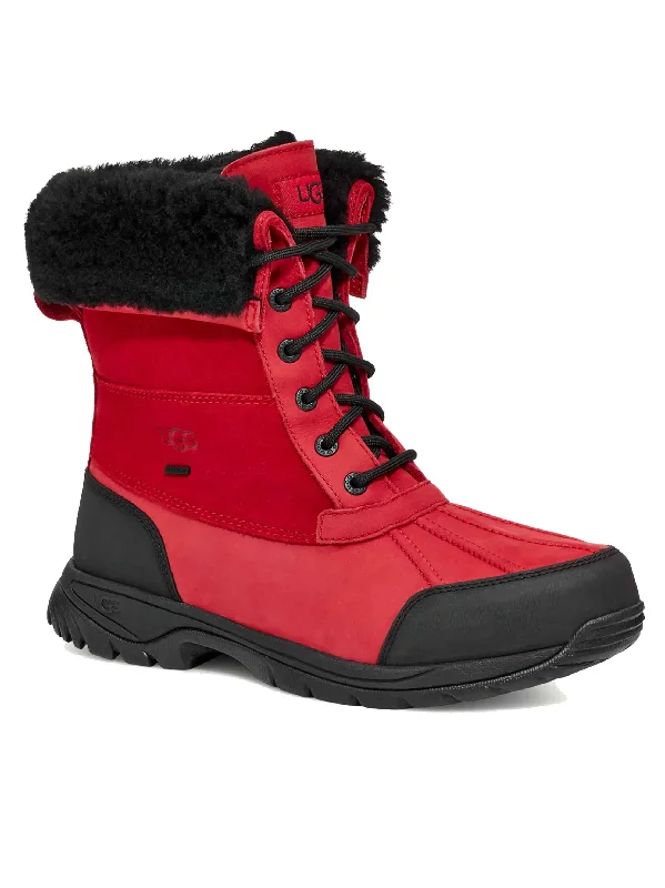 Fashion Frontiers Women's Ashton Addie Ankle Boots,Red