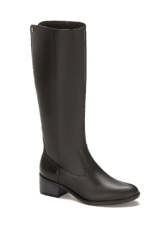 Designer Women's Shoes Andrea Leather Knee High Boots