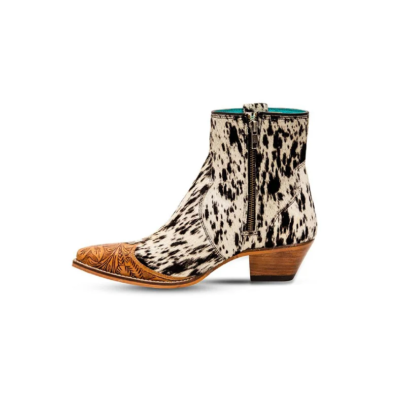 All-Season Shoes Deal Myra Bags Women's Rocker Western Tooled Boot
