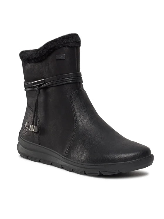 Limited Time Offer Warm Black Side Zip Fashion Boot