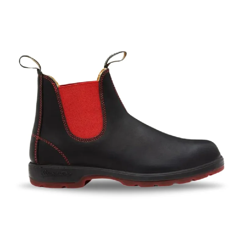 Comfortable Dress Shoes Blundstone Unisex 1316 - Black/Red