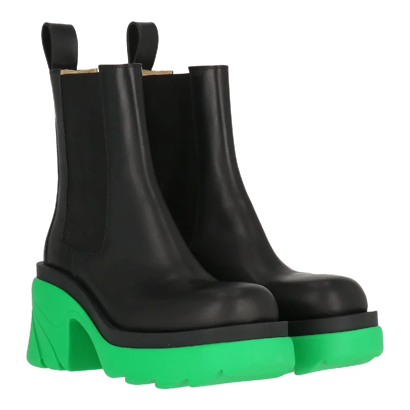 Smart Casual Deals Bottega Veneta Womens Black/Green Boot
