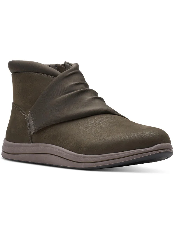 Must-Have Boots Sale Breeze Dusk Womens Faux Leather Embossed Ankle Boots