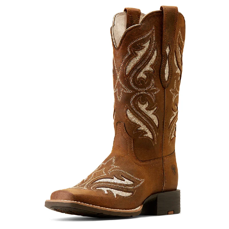 Hurry Before It's Gone Ariat Women's Round Up Bliss Square Toe Boot