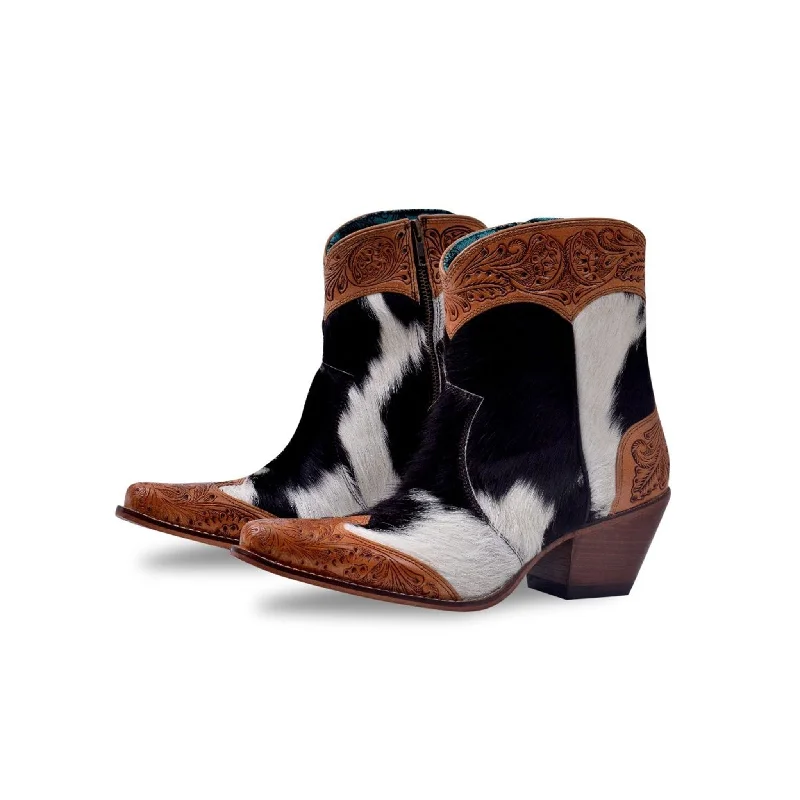 Exclusive Sale Myra Bags Women's Hide/Tooled Bootie