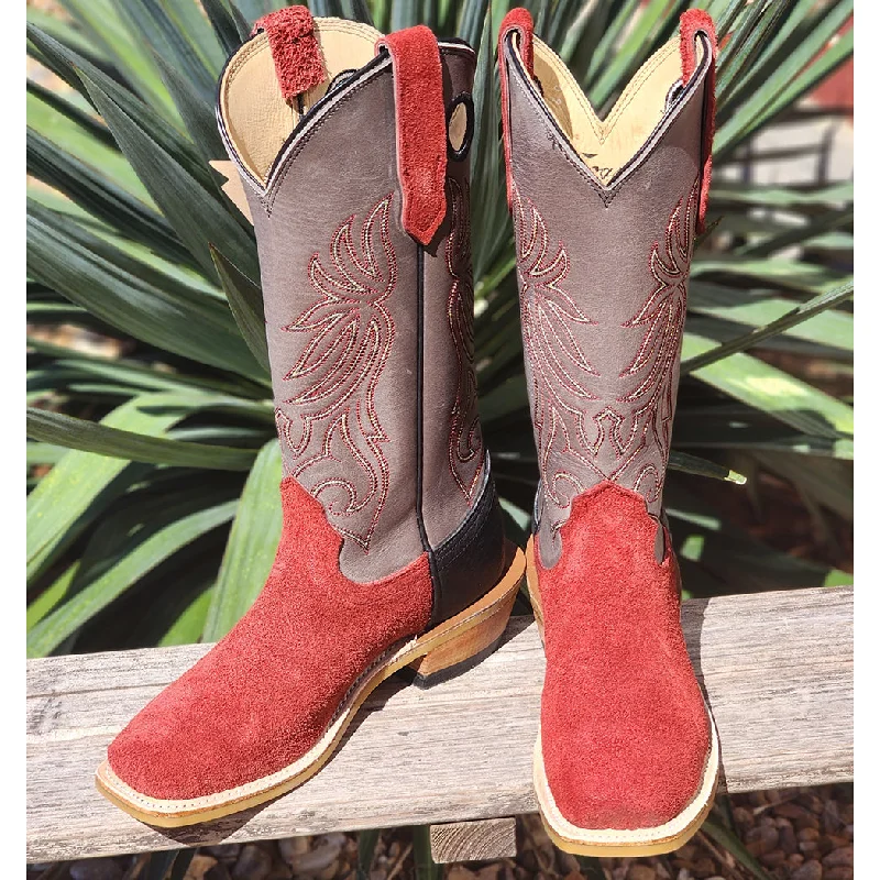 All-Day Comfort Shoes Sale Fenoglio Women's Burgundy Roughout Boots