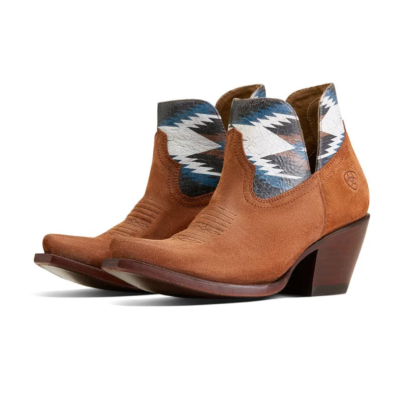 Fashion-Forward Women's Shoes Ariat Women's Hazel Chocolate Chimayo SantaFe Bootie