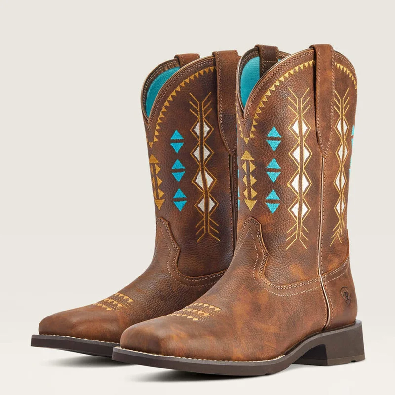 Elegant Fashion Offers Ariat Women's Delilah Copper Square Toe