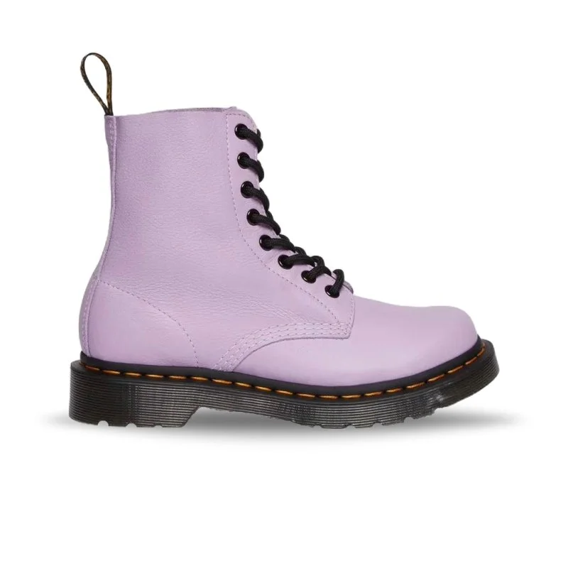 Low Price Special Dr. Martens Women's 1460 Pascal Black Eyelet - Lilac