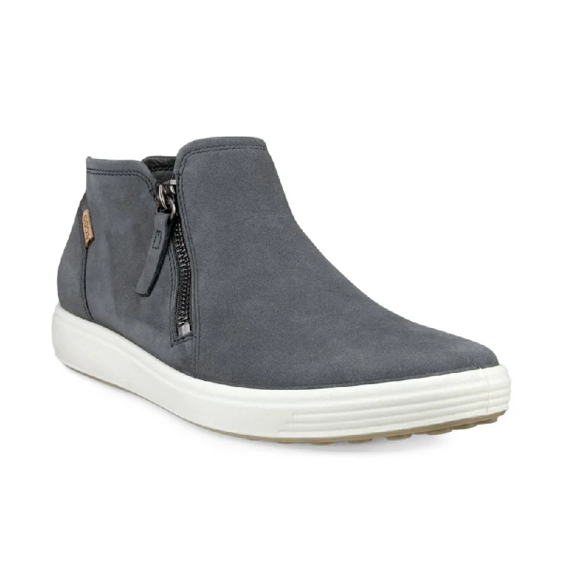 Comfortable Everyday Shoes Ecco Women's Soft 7 Low Boot - Dark Shadow