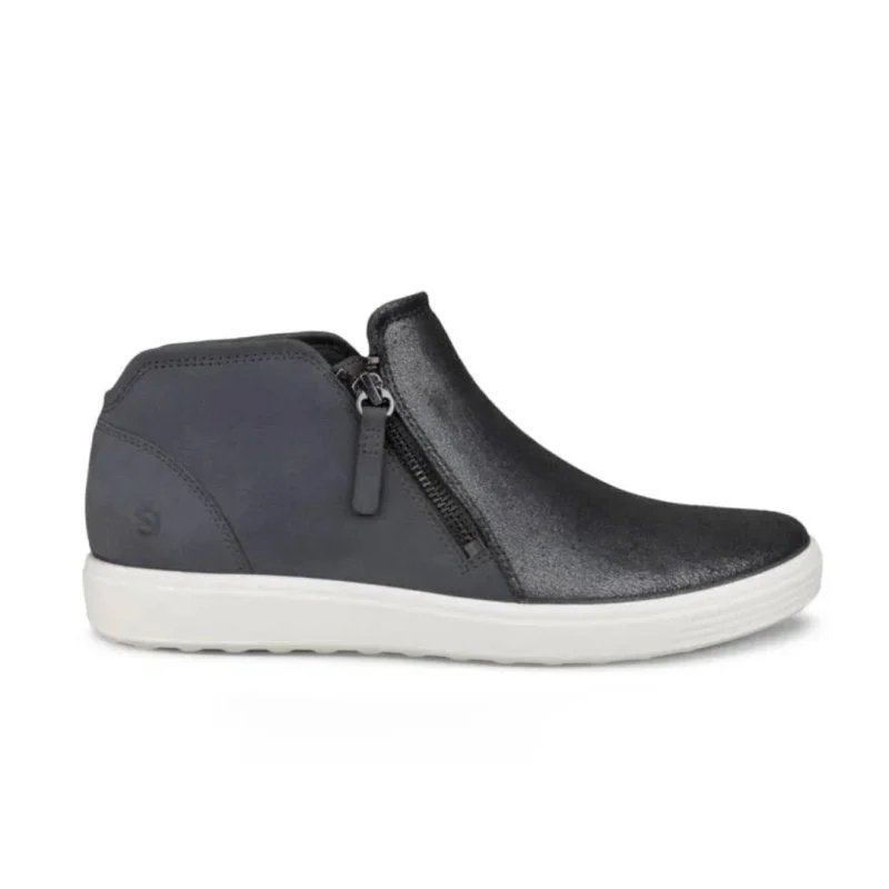 Ultra-Light Footwear Sale Ecco Women's Soft 7 Low Boot - Silver Heavy/Magnet