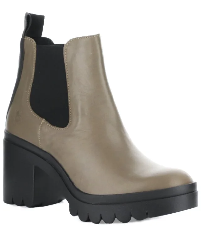 Women's Dress Shoes Fly London Tope Leather Boot