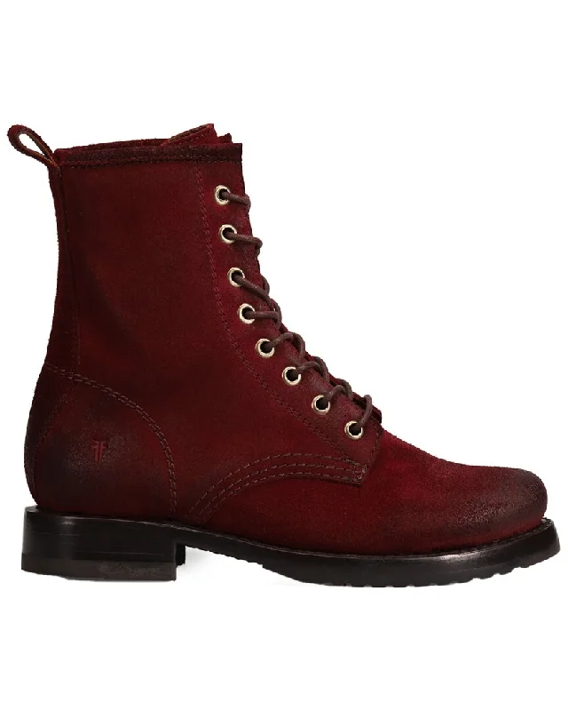 Flash Sales Frye Veronica Leather Combat Boot