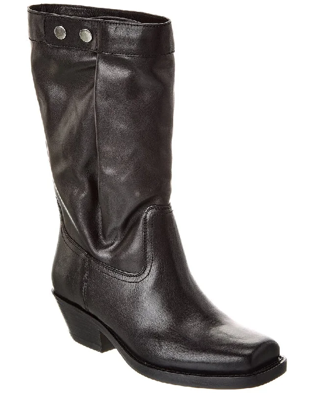 The Latest Trends Isabel Marant Ademe Leather High Boot