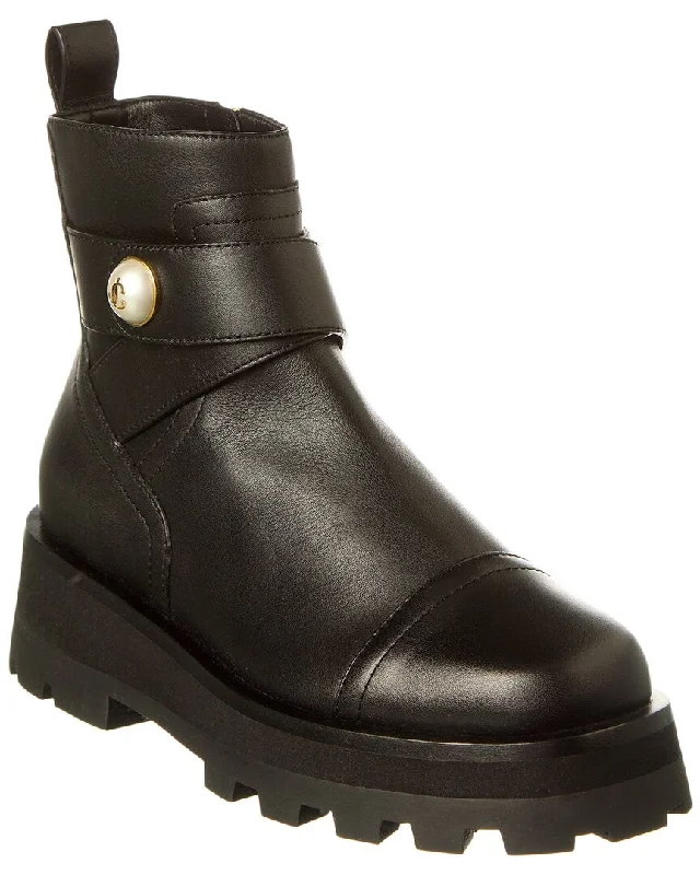 Casual Women's Flats Jimmy Choo Meena Leather Boot