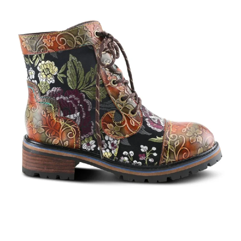 Women's Designer Boots L'Artiste By Spring Step Women's Fantastic - Brown Multi