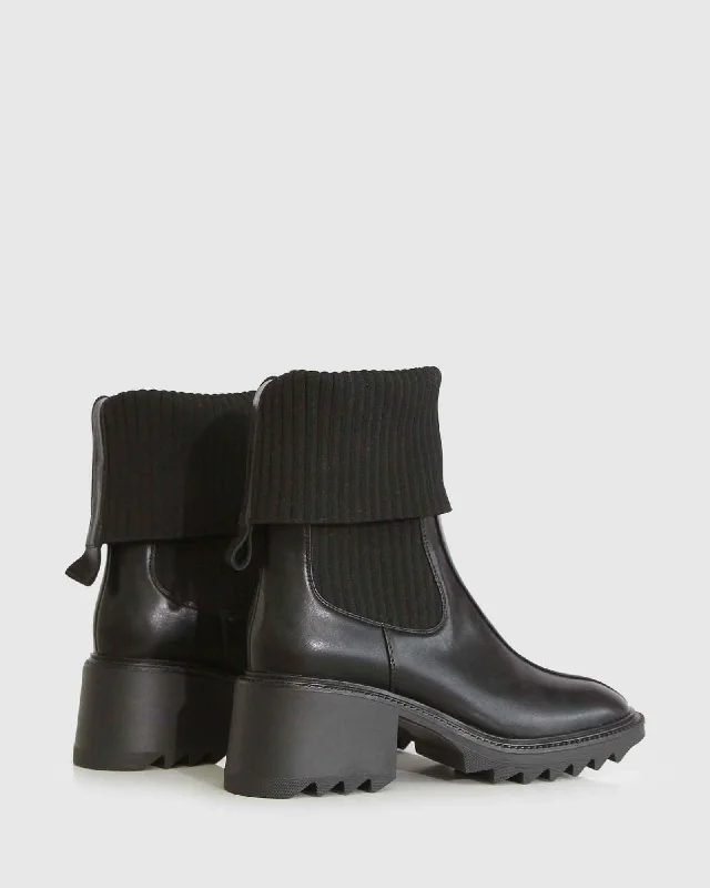 Statement Casual Shoes Perfect Illusion Knit Boot