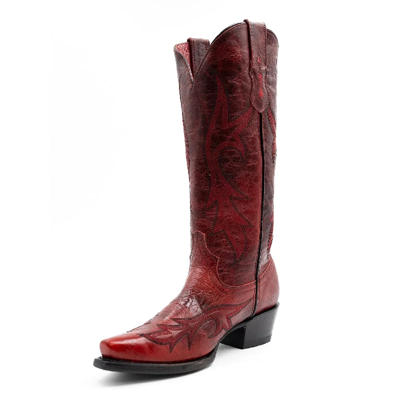 Street Chic Discounts Ferrini Women's Red Scarlett Western Boots