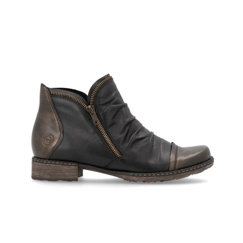 Elegant Evening Shoes Deal Remonte Women's Chandra D4380-03 - Antique/Black