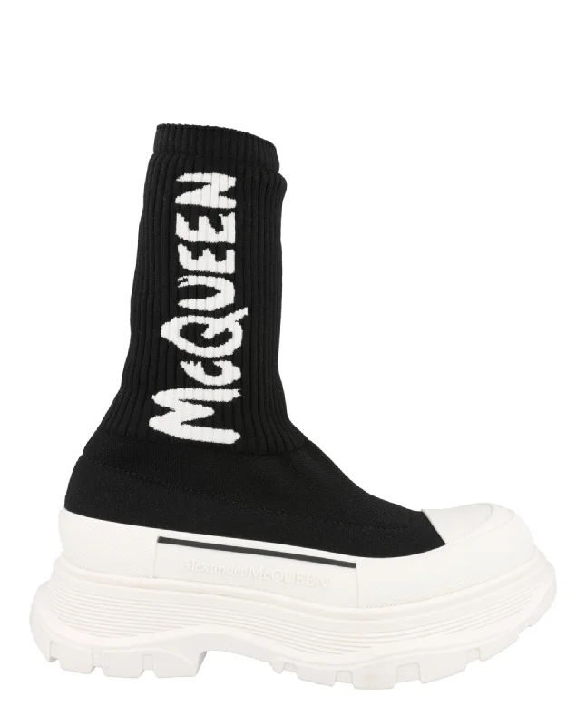 Budget Friendly Ribbed Tread Slick Boots