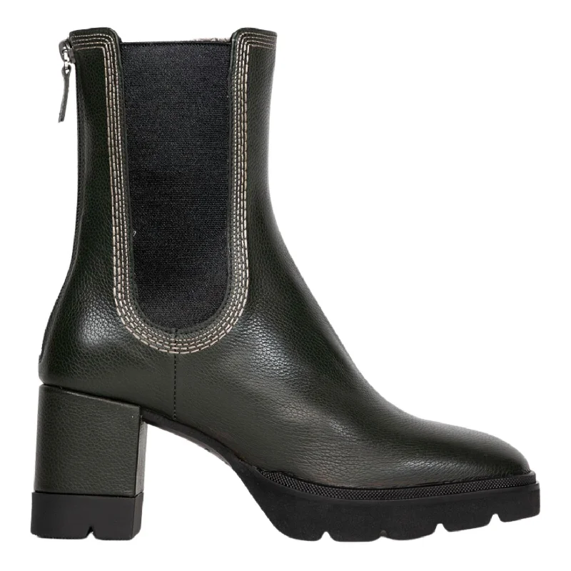 Massive Selection Sale Sharon Heeled Ankle Boot In Dark Green