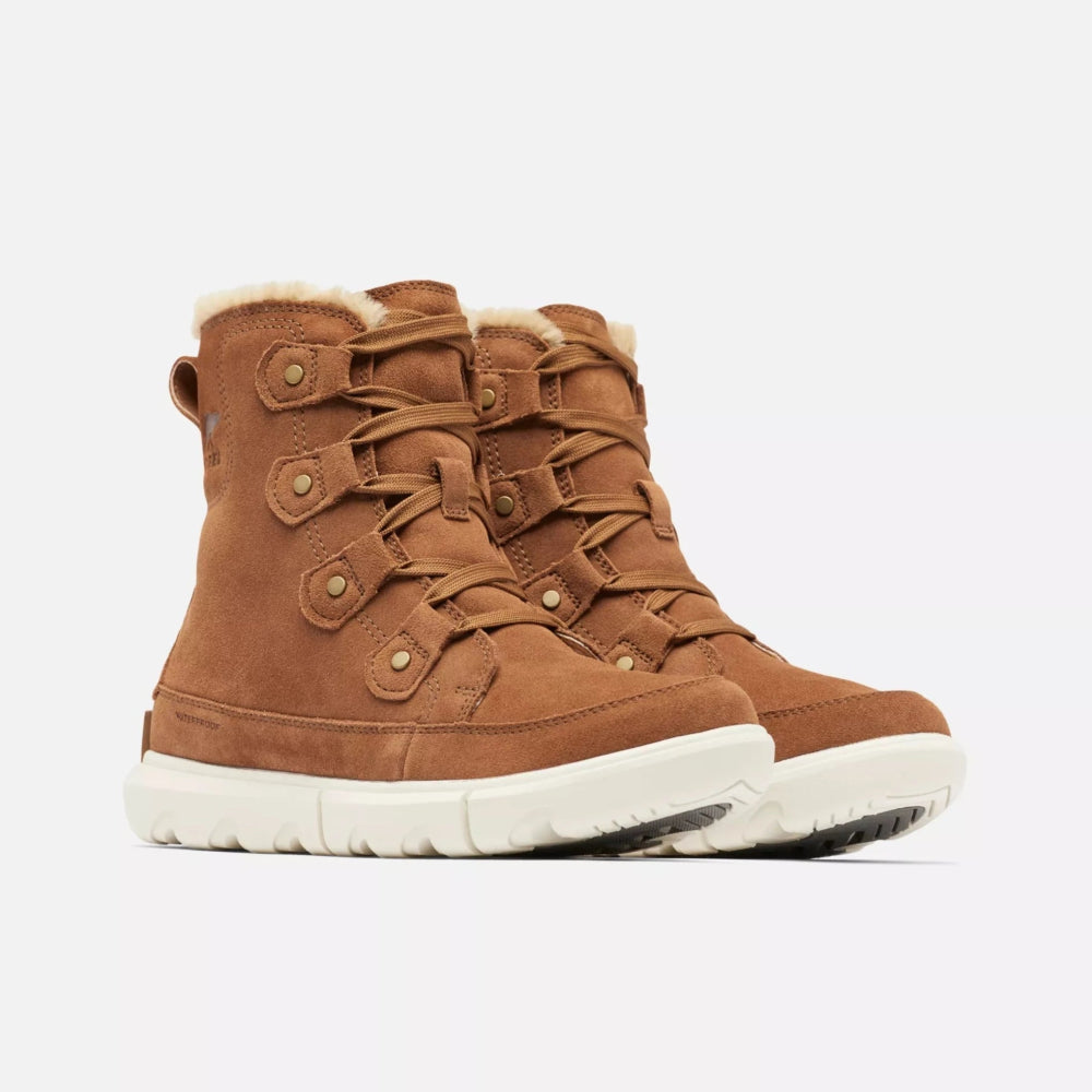 Comfortable Dressy Flats Offers Sorel Women's Explorer Next Joan - Velvet Tan/Fawn