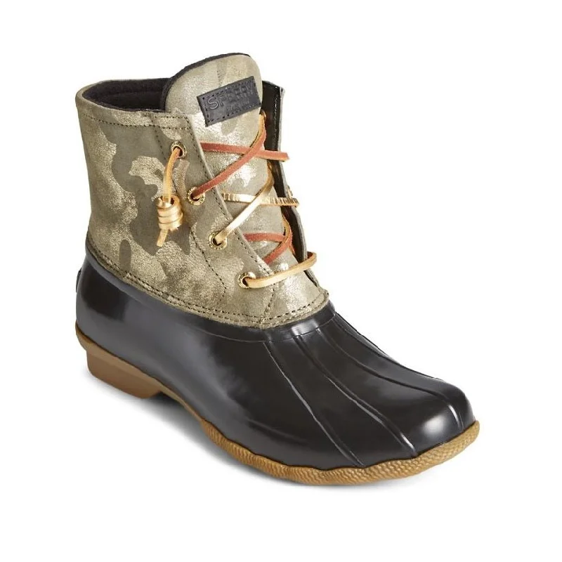 Special Offer For You Sperry Women's Saltwater Metallic Camo - Olive