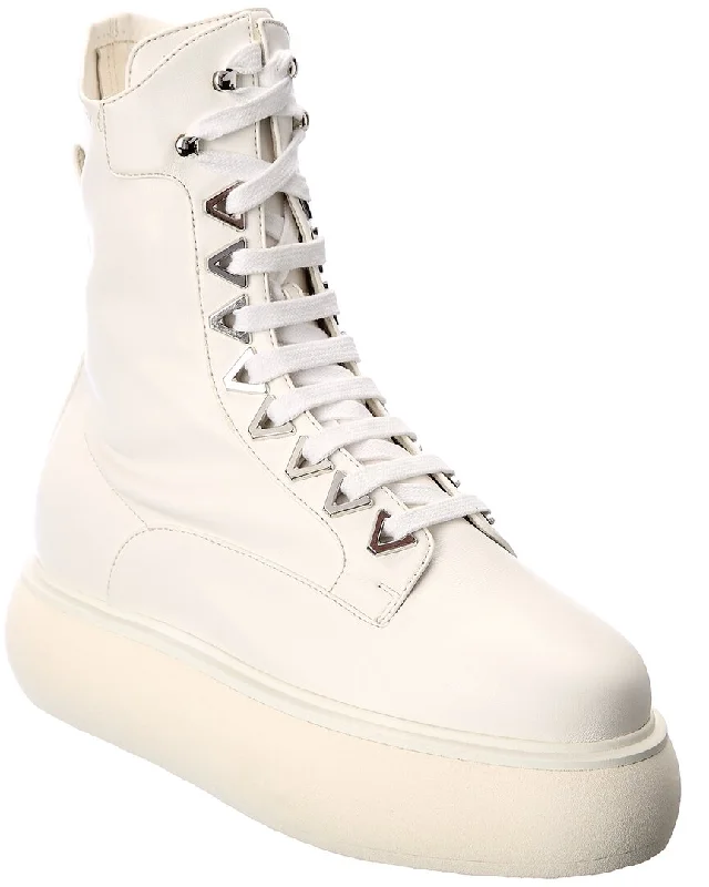 Weekend Exclusive The Attico Selene Leather Boot