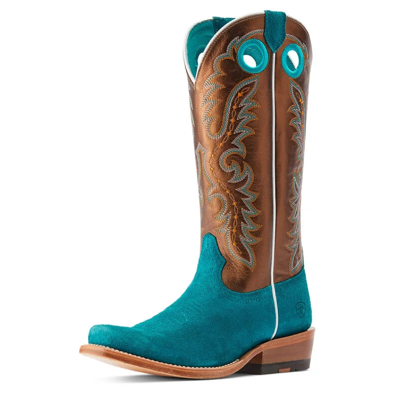Daily Deals Ariat Women's Turquoise and Gold Futurity Boon Boot