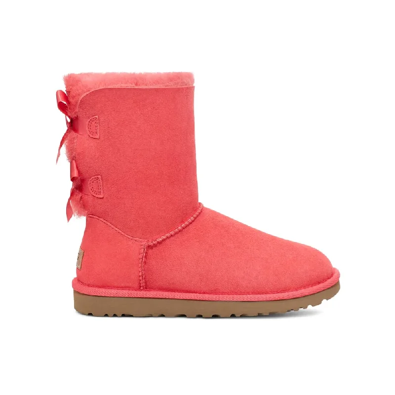 Popular Collection UGG Bailey Bow II Nantucket Coral  W-1016225-NTCR Women's