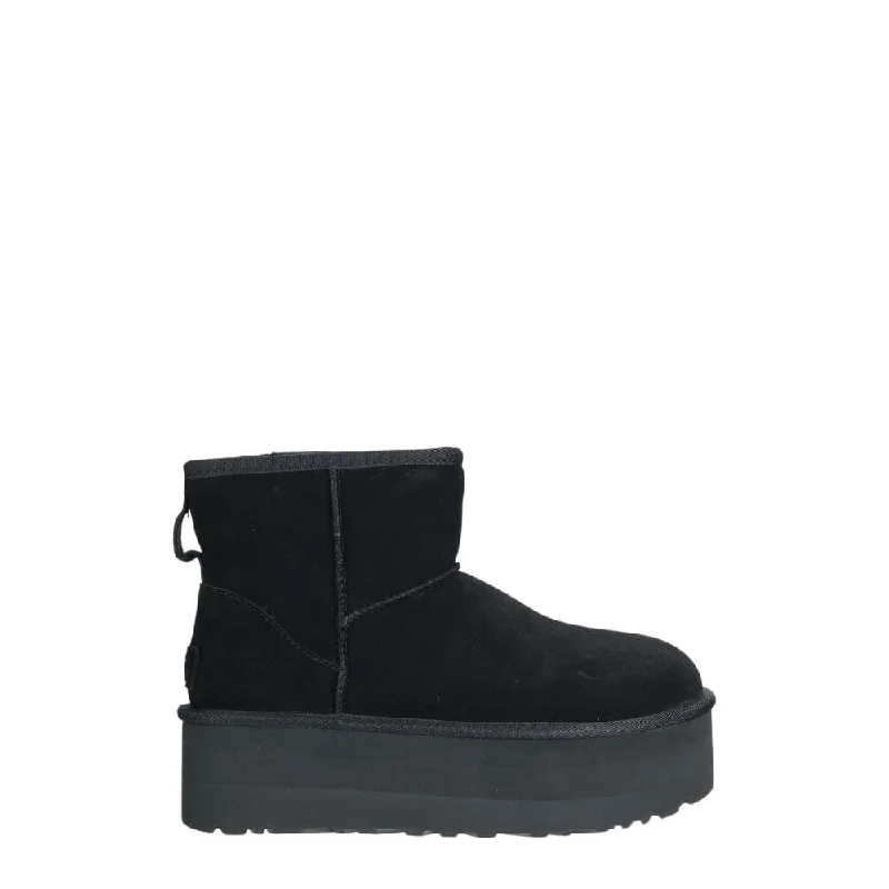 Vintage-Modern Style Offers UGG Classic Mini Platform Black  W-1134991-BLK Women's
