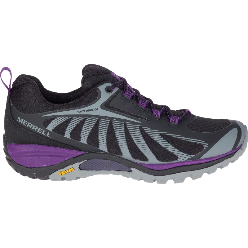 Women's Breathable Flats Women's Siren Edge 3 Waterproof - Wide