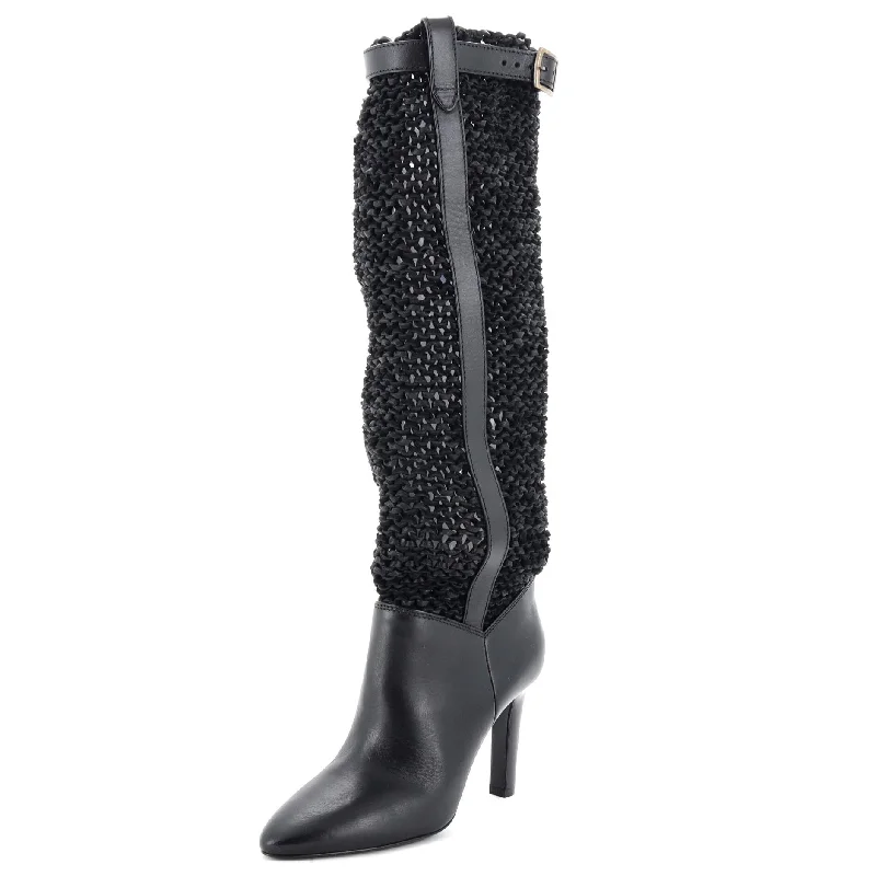 Fashion Sale Women's Kim Knee High Boots Woven Leather 90