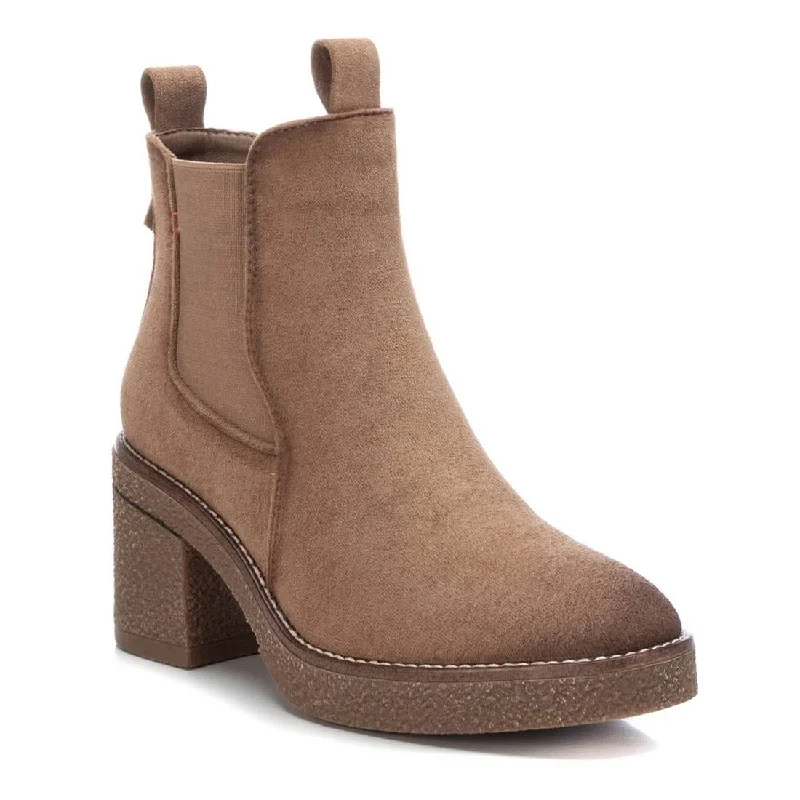 Formal Shoes Clearance Women's Suede Ankle Booties By XTI