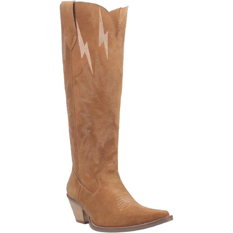 Best Sellers Women's Thunder Road Boots In Camel