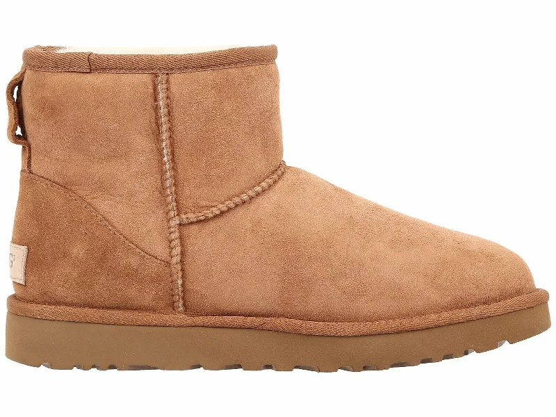 Seasonal Sale Women's Shoes UGG CLASSIC MINI II Slip On Sheepskin Ankle Boots 1016222 CHESTNUT Seasonal Sale Women's Shoes UGG CLASSIC MINI II Slip On Sheepskin Ankle Boots 1016222 CHESTNUT