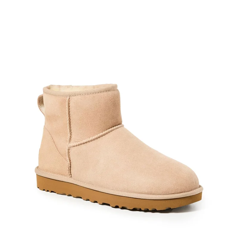 End Of Season Sale Women's Shoes UGG CLASSIC MINI II Sheepskin Ankle Boots 1016222 SAND End Of Season Sale Women's Shoes UGG CLASSIC MINI II Sheepskin Ankle Boots 1016222 SAND
