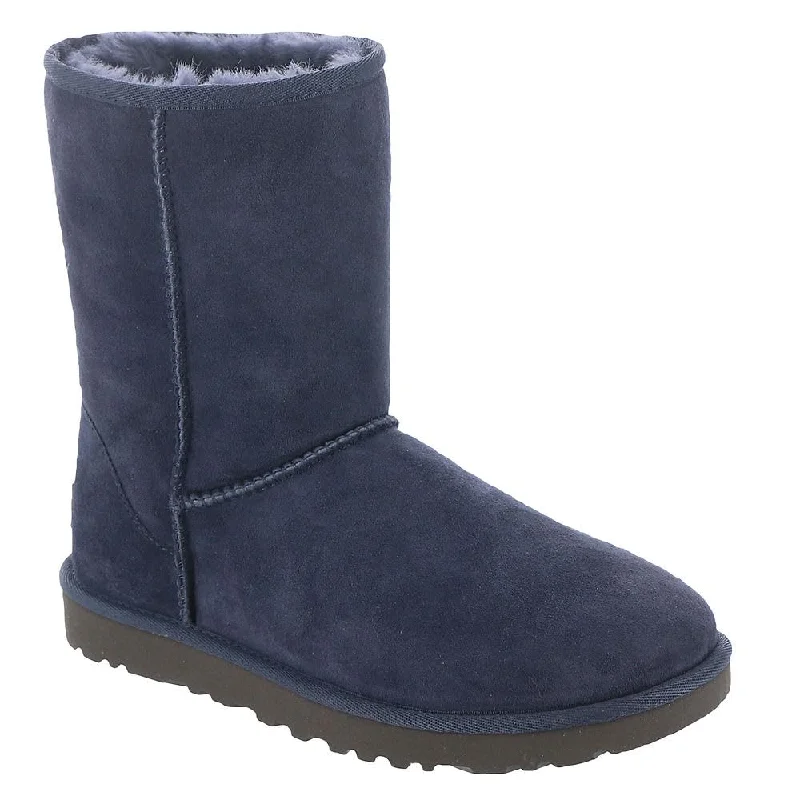 Trend Alert Women's Shoes UGG CLASSIC SHORT II Mid-Calf Sheepskin Boots 1016223 EVE BLUE