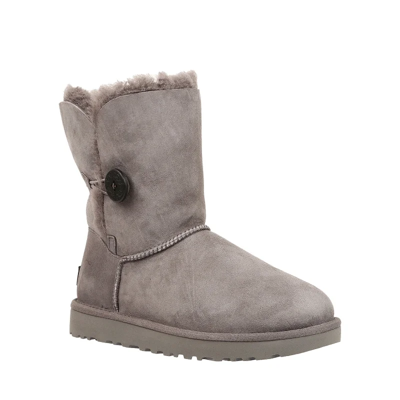 Weekend Exclusive Women's Shoes UGG BAILEY BUTTON II Twinface Sheepskin Boots 1016226 GREY Weekend Exclusive Women's Shoes UGG BAILEY BUTTON II Twinface Sheepskin Boots 1016226 GREY