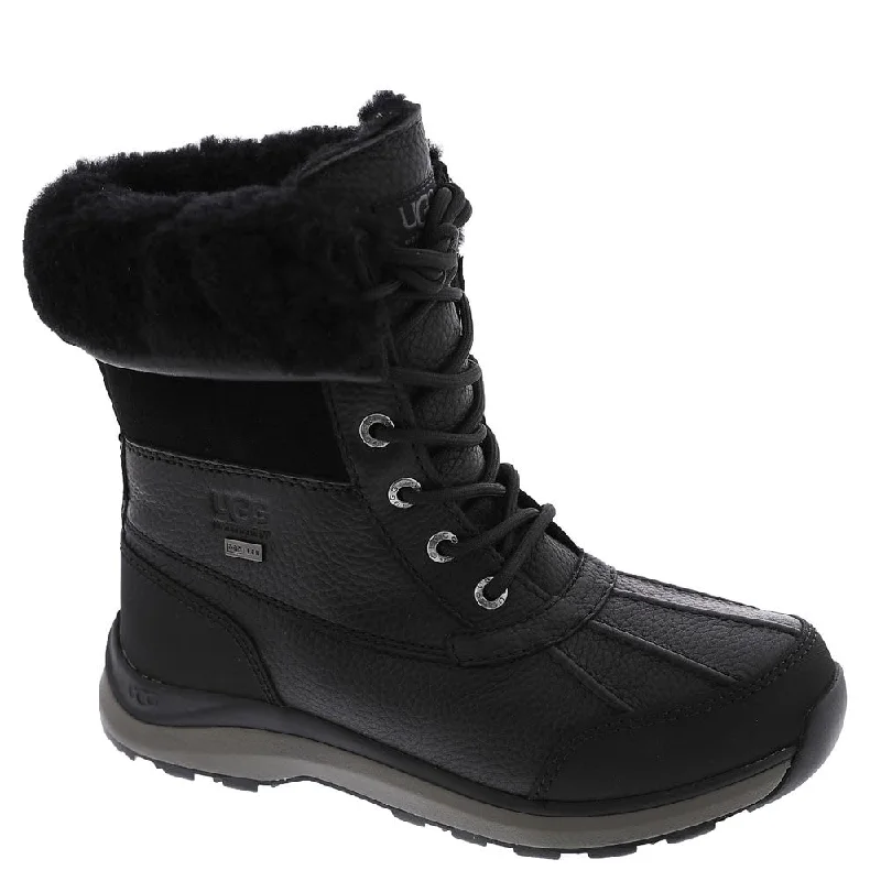 Imeless Style Womens Shoes UGG ADIRONDACK III Leather/Suede Winter Boots 1095141 Black / Black Imeless Style Womens Shoes UGG ADIRONDACK III Leather/Suede Winter Boots 1095141 Black / Black