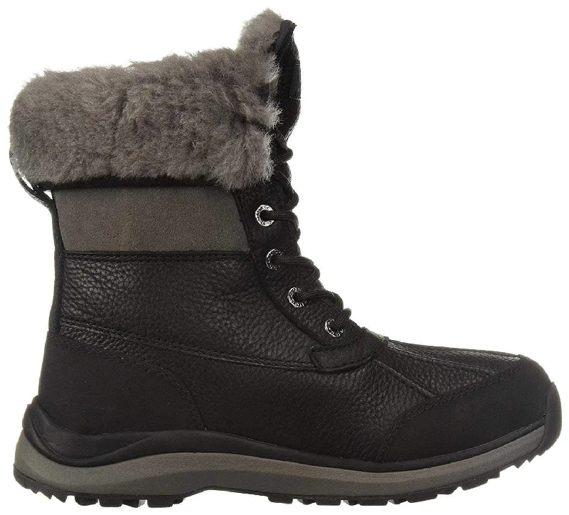 Premium Style Women's Shoes UGG ADIRONDACK III Leather/Suede Winter Boots 1095141 Black