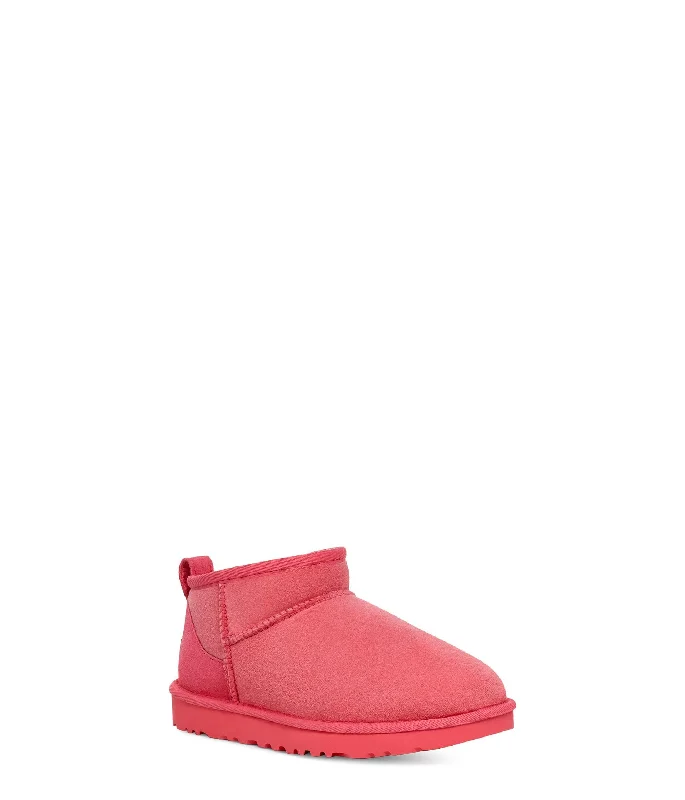 Contemporary Casual Footwear Women's Shoes UGG CLASSIC ULTRA MINI Sheepskin Ankle Boots 1116109 PINK GLOW Contemporary Casual Footwear Women's Shoes UGG CLASSIC ULTRA MINI Sheepskin Ankle Boots 1116109 PINK GLOW