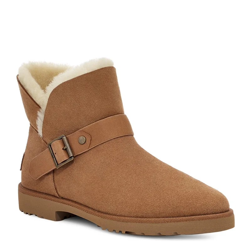 Soft Sole Shoes Women's Shoes UGG ROMELY Suede Short Buckle Fashion Boots 1132993 CHESTNUT Soft Sole Shoes Women's Shoes UGG ROMELY Suede Short Buckle Fashion Boots 1132993 CHESTNUT