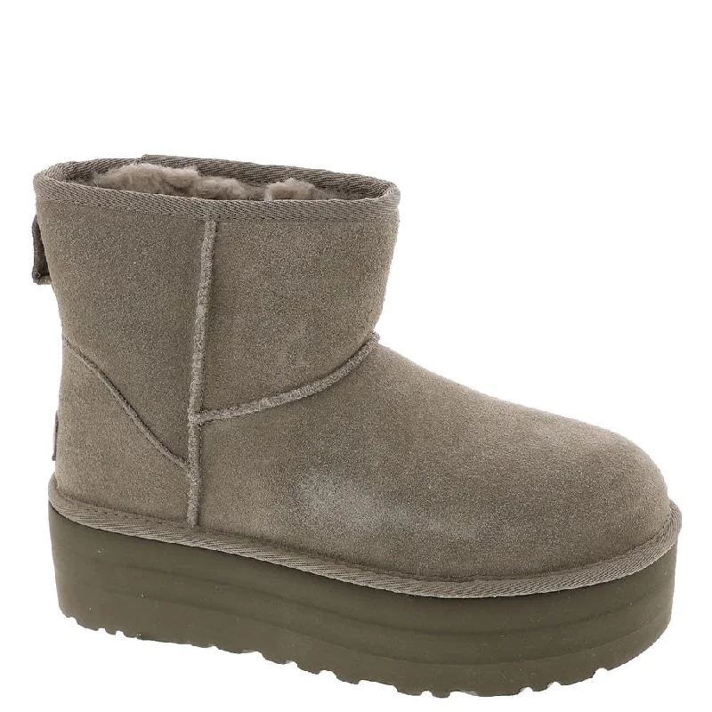 Trendy Styles Women's Shoes UGG CLASSIC MINI PLATFORM Sheepskin Ankle Boot 1134991 SMOKE PLUME Trendy Styles Women's Shoes UGG CLASSIC MINI PLATFORM Sheepskin Ankle Boot 1134991 SMOKE PLUME