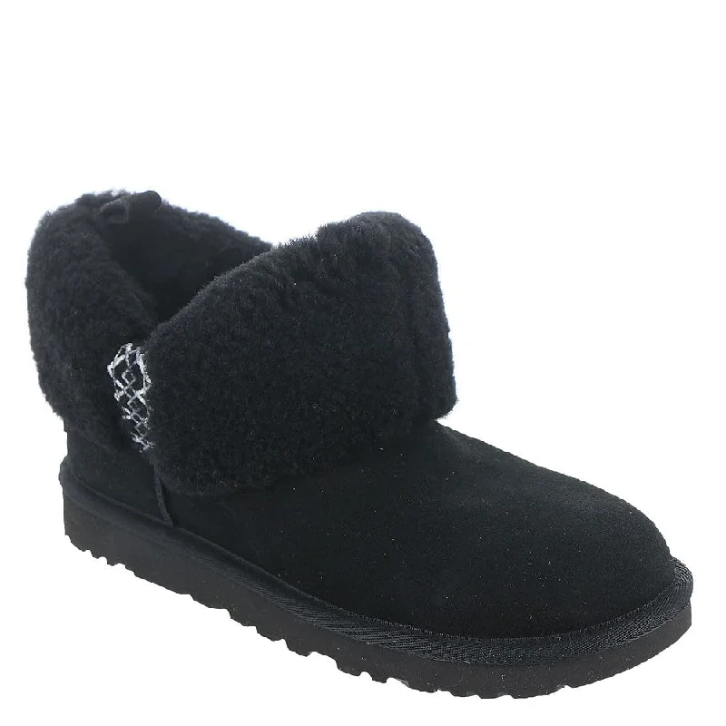 Comfortable Dress Shoes Women's Shoes UGG ULTRA MINI UGGBRAID Slip On Ankle Boot 1151750 BLACK Comfortable Dress Shoes Women's Shoes UGG ULTRA MINI UGGBRAID Slip On Ankle Boot 1151750 BLACK